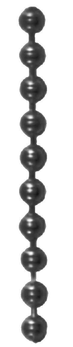 Black Steel Ball Chain